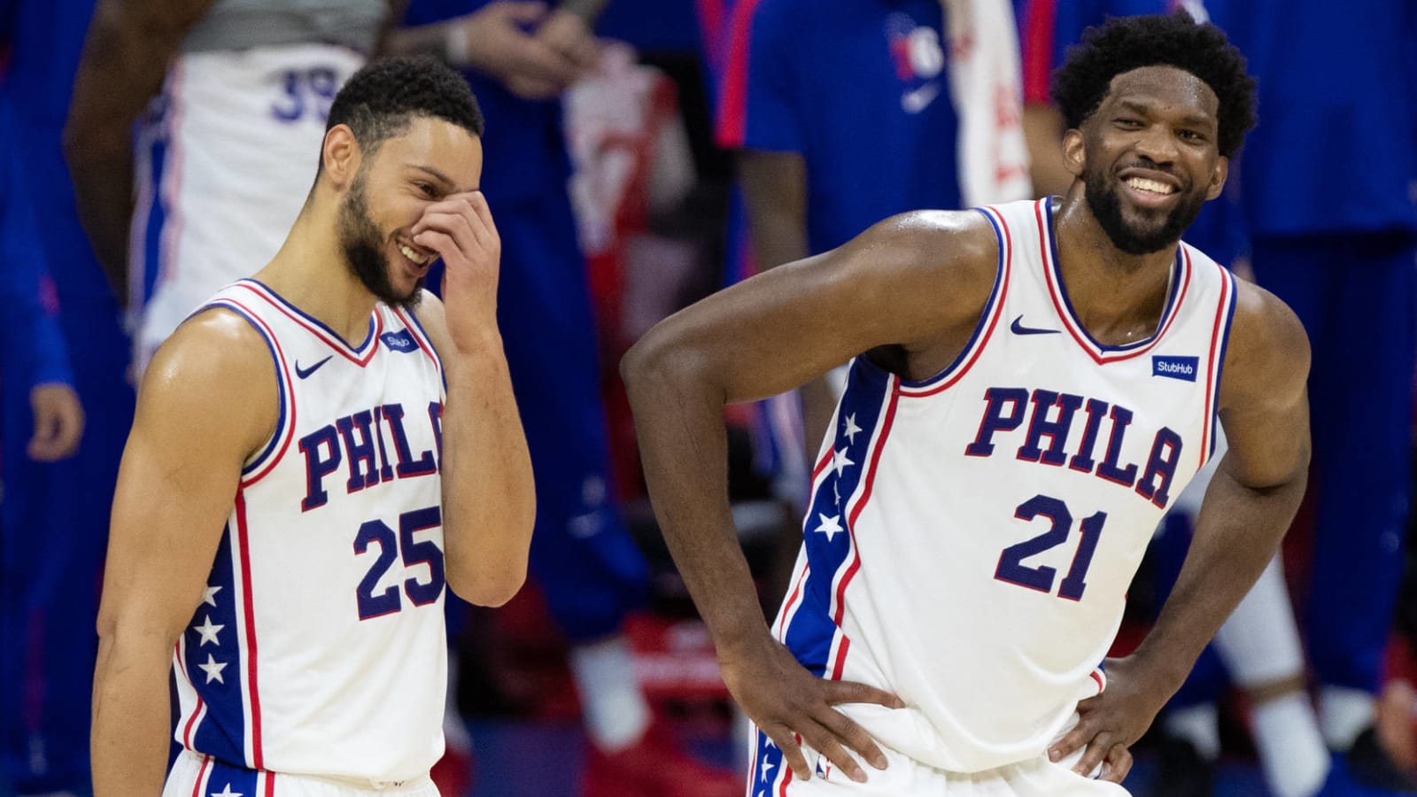 Joel Embiid raves about chemistry with Ben Simmons