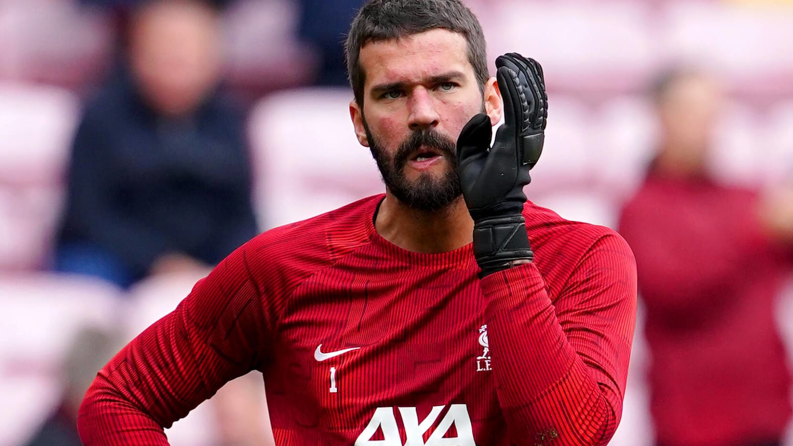 'We, internally, will deal with this' – Alisson Becker becomes the latest player to speak out against the controversy during Spurs defeat