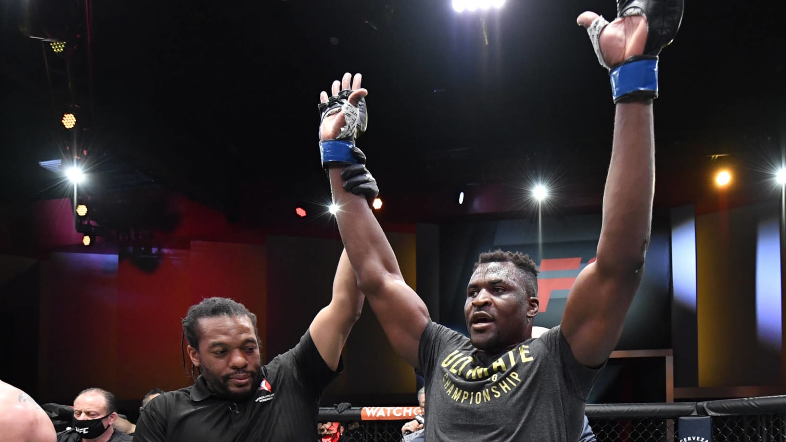 Jon Jones shares simple message after Francis Ngannou’s win