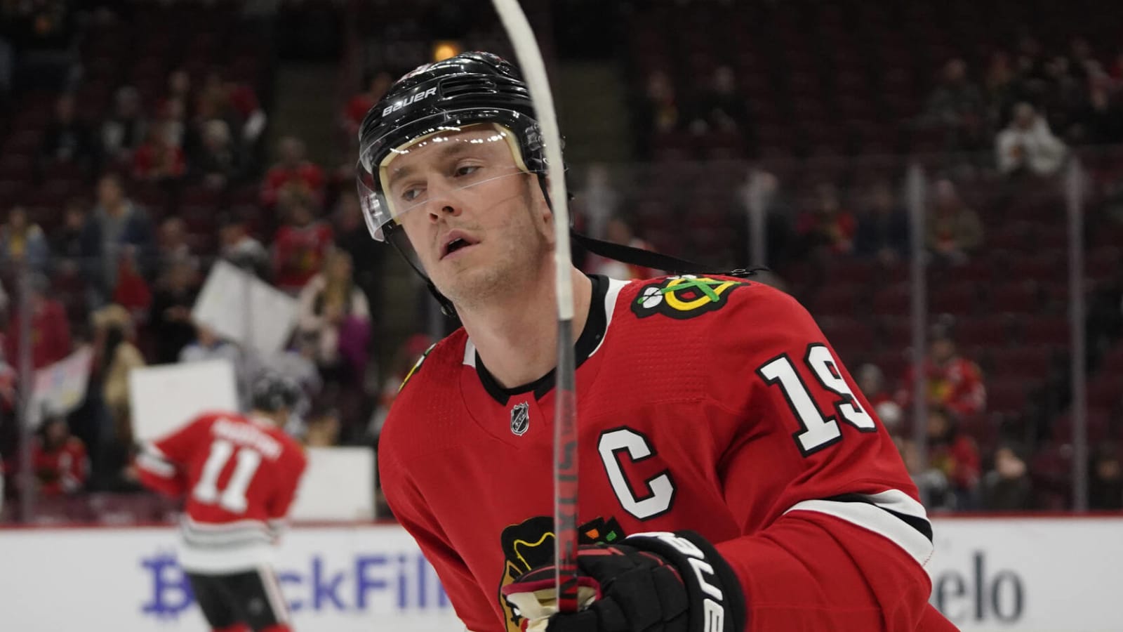 Chicago Blackhawks' Jonathan Toews placed on injured reserve