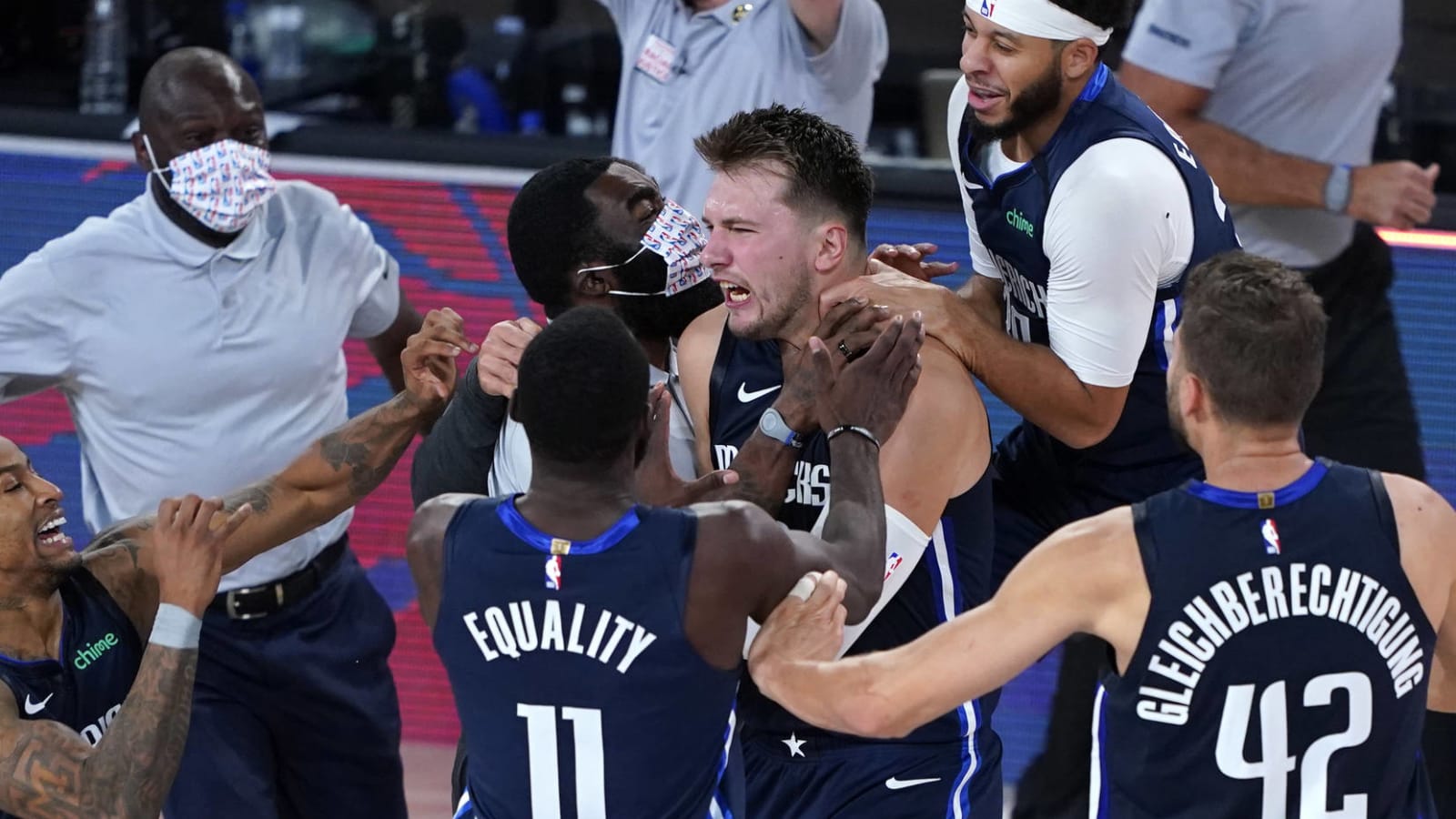 Doncic hits game-winning three at buzzer in OT to sink Clippers