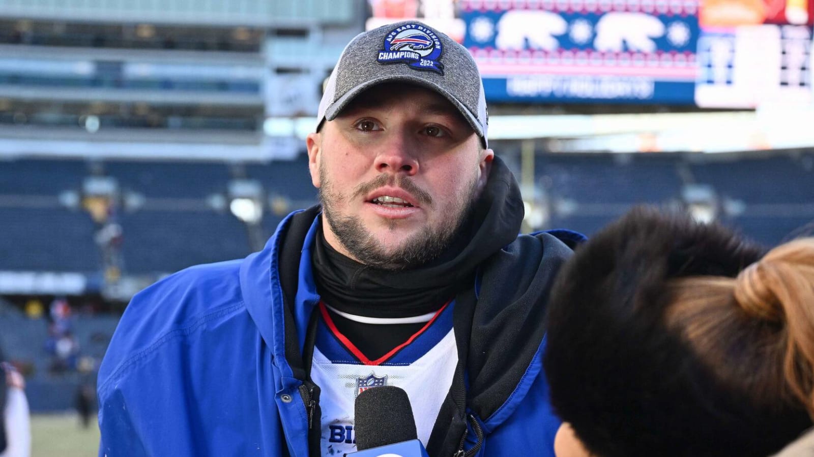 Buffalo Bandits - Peep that hat. We see you, Josh Allen! 👀