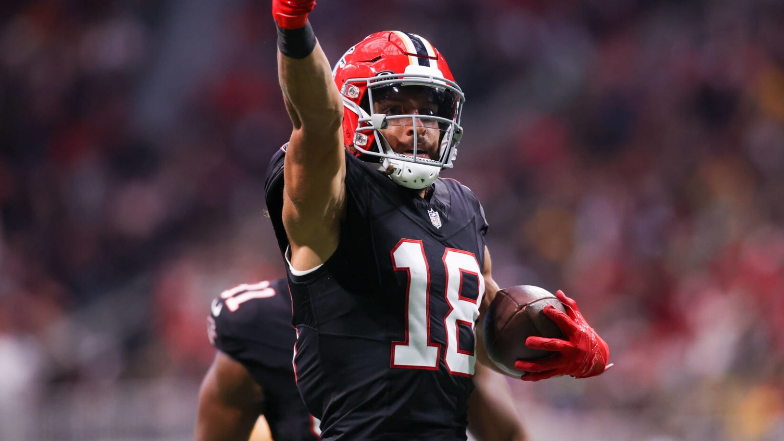 Watch: Falcons WR Mack Hollins erupts on Desmond Ridder