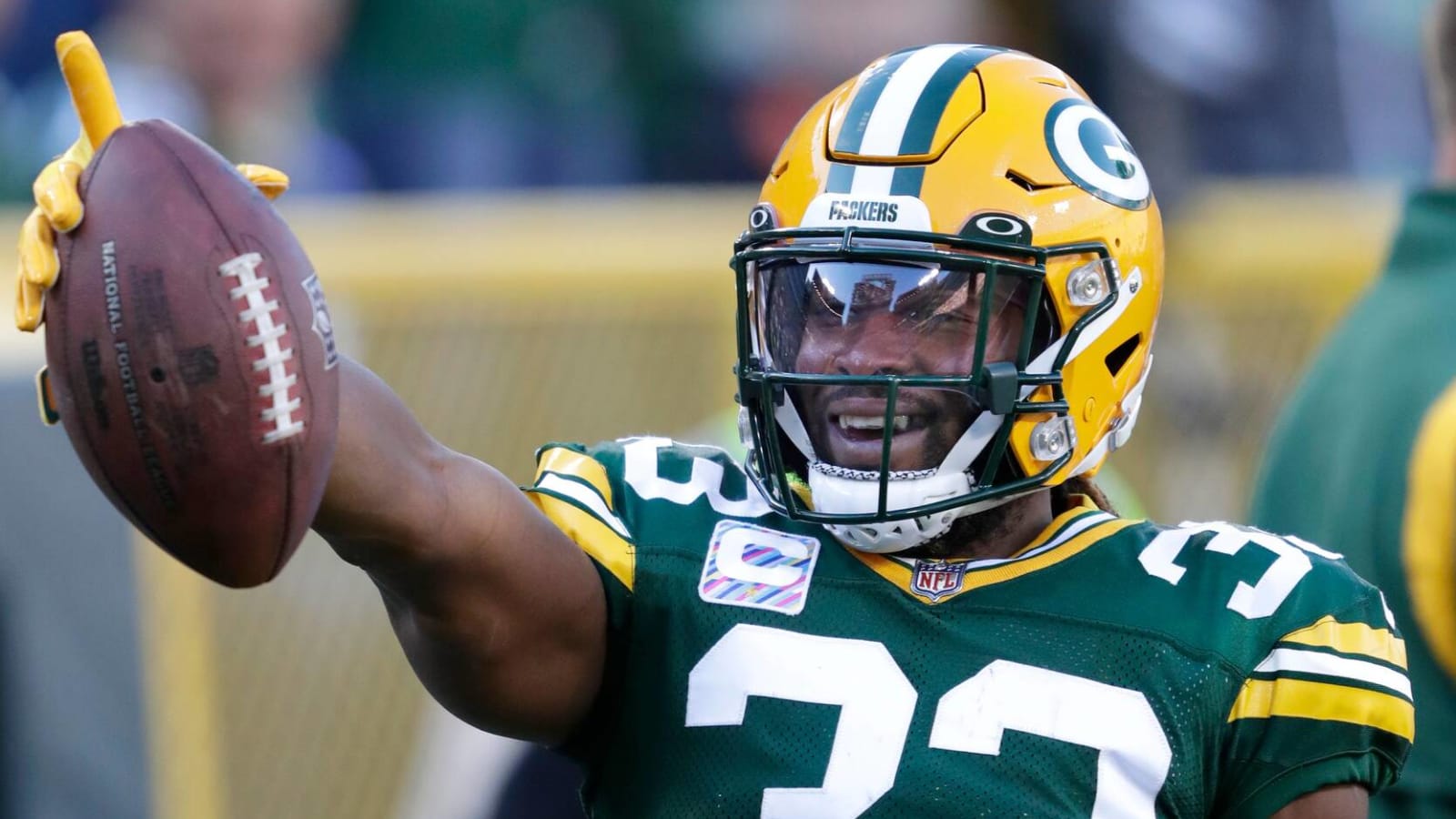 Aaron Jones critical of Packers' playcalls in loss to Giants