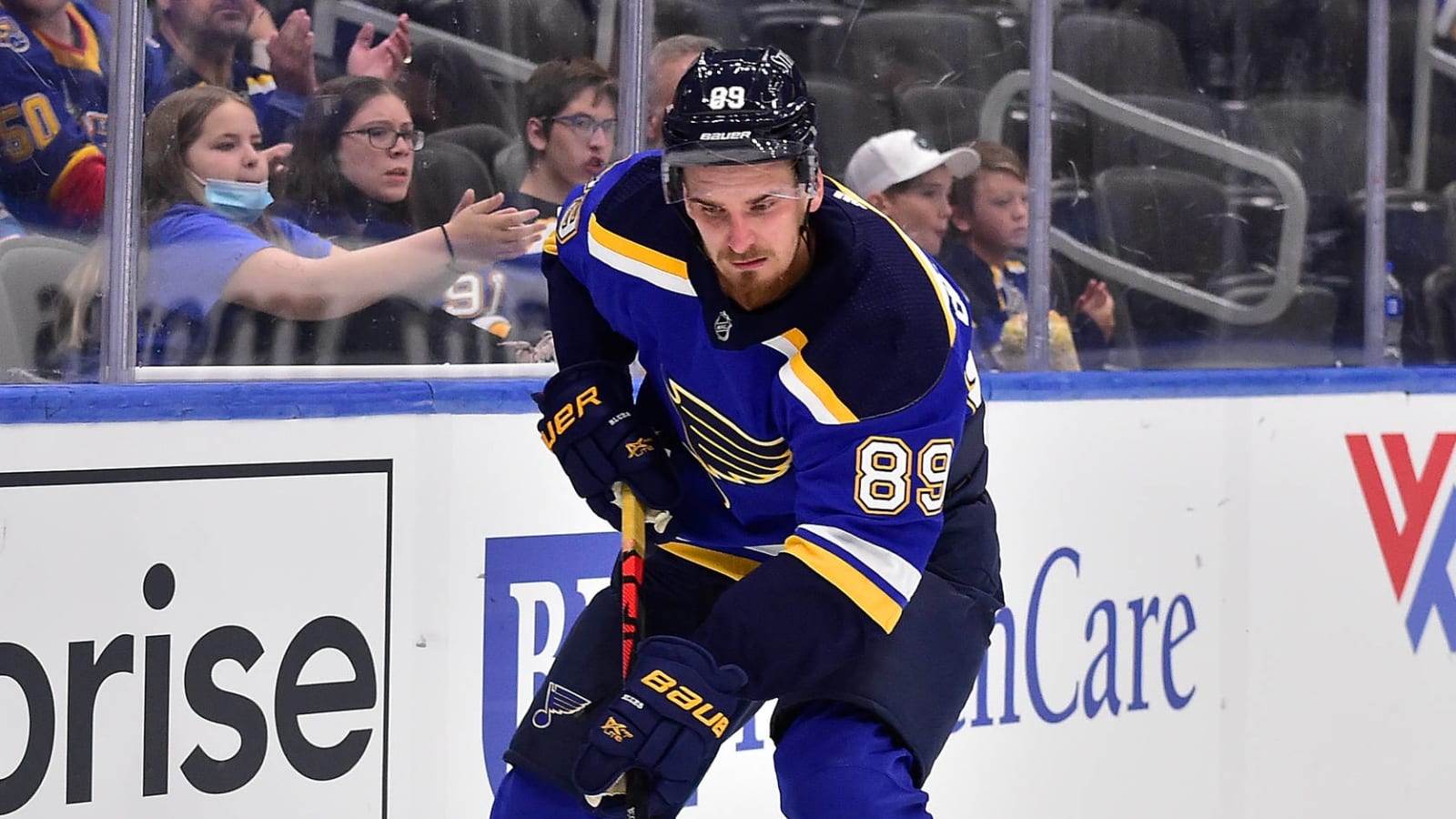 Blues' Buchnevich to have hearing with Dept. of Player Safety