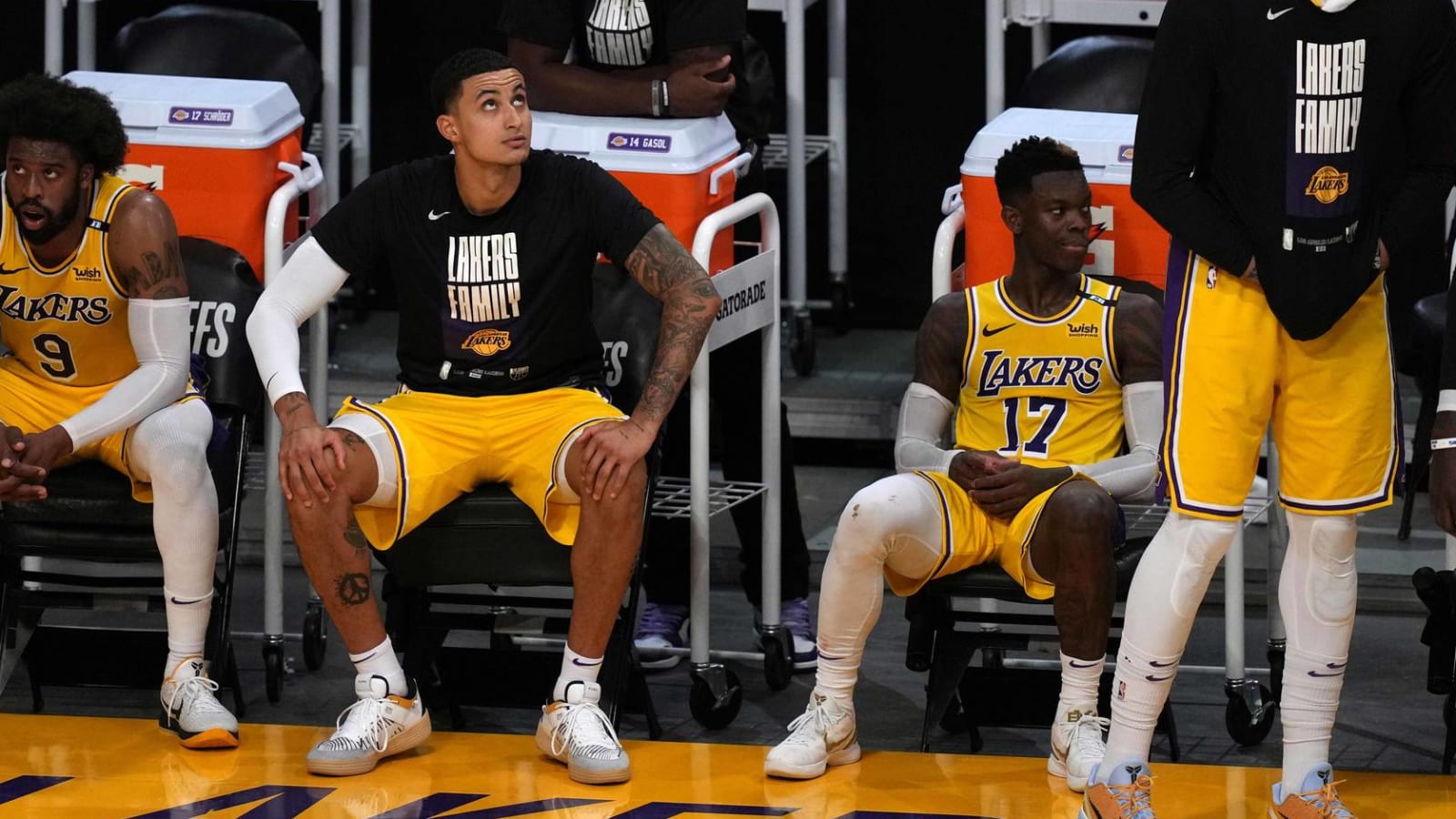 Lakers' Schroder, Kuzma reportedly 'feuded' throughout season