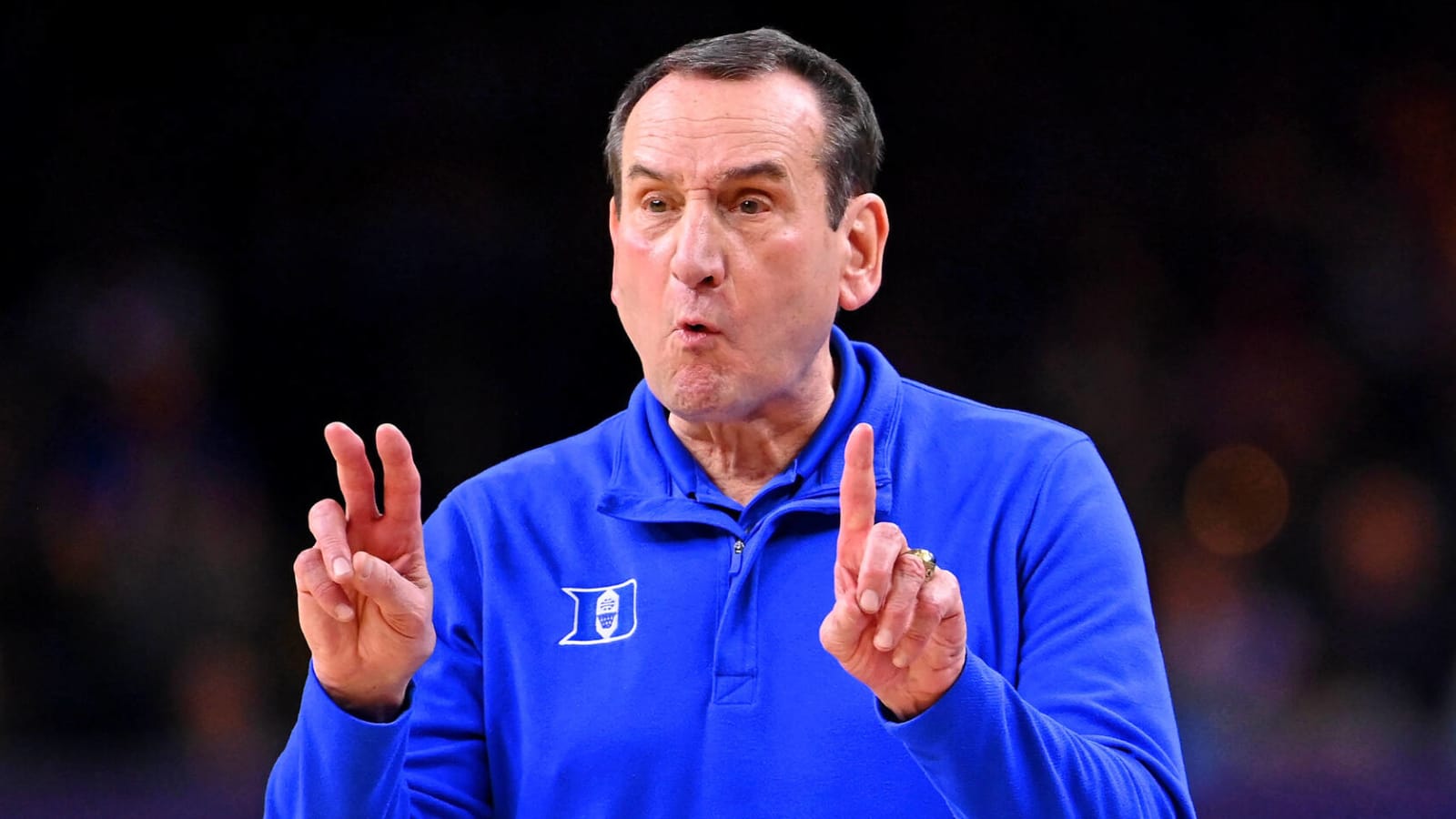 Coach K doesn't plan to attend Duke home games next season