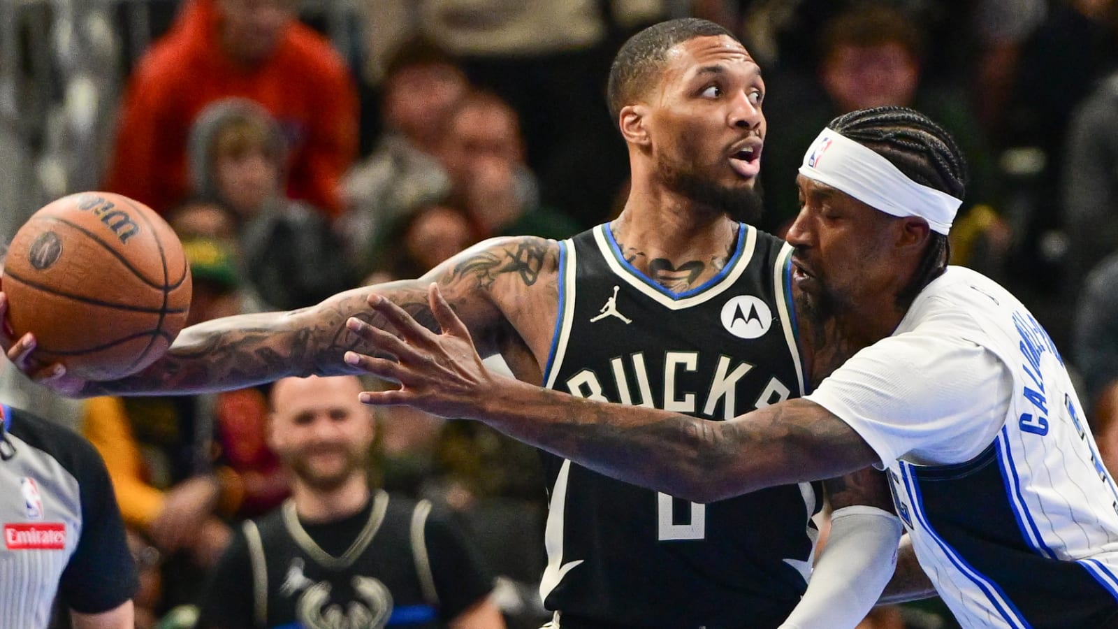 Watch: Damian Lillard shoots Bucks into NBA Cup semifinals