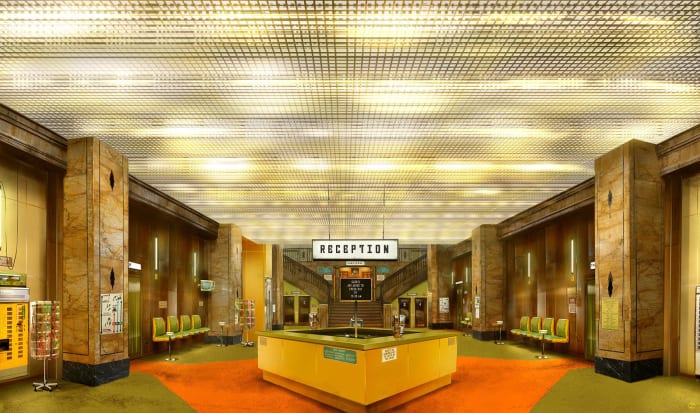 Naturally, the movie shot in Europe