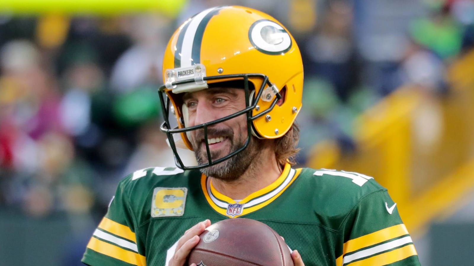 Packers QB Aaron Rodgers (toe) returns to practice ahead of Bears game