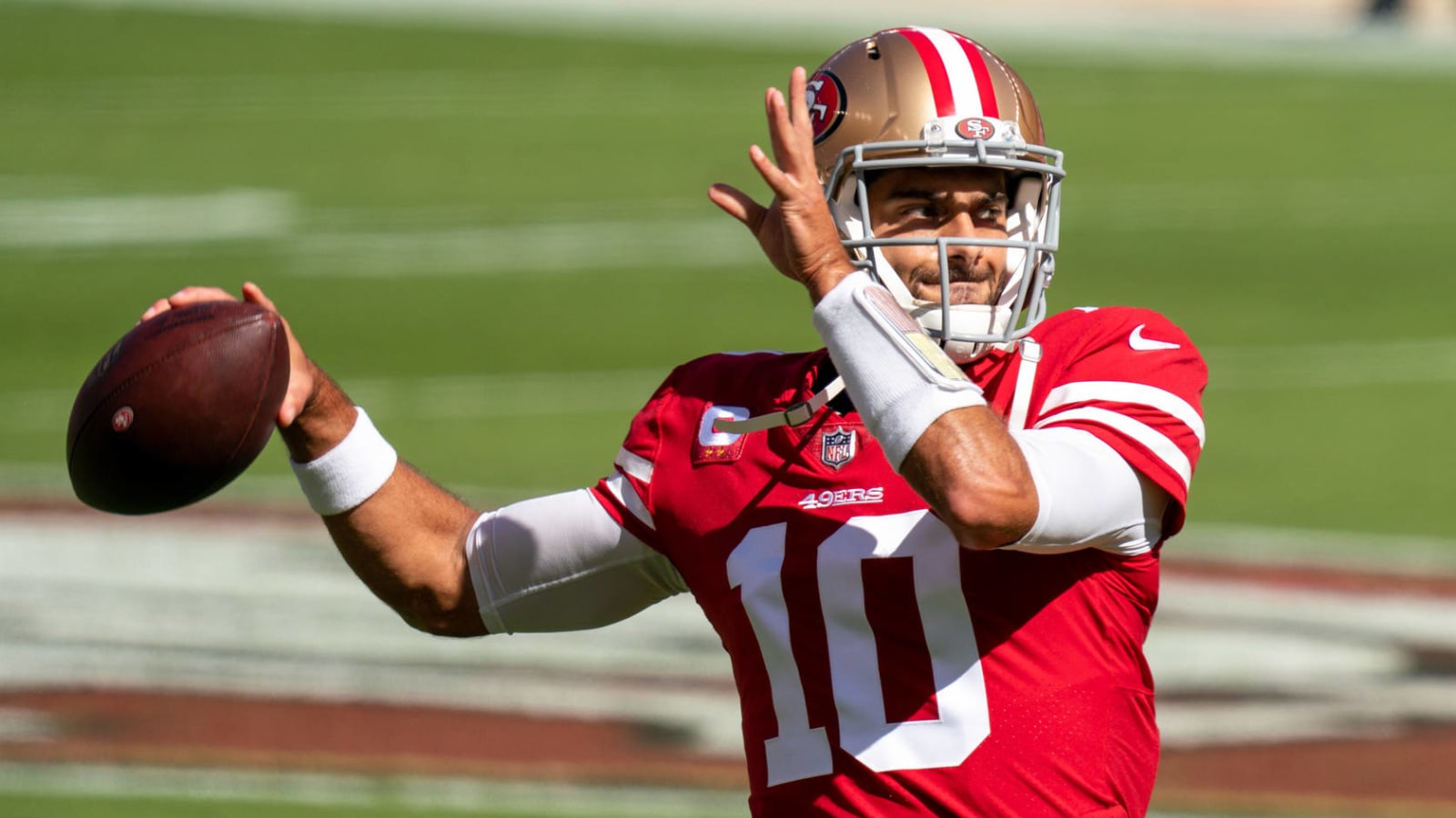 Jimmy Garoppolo: Ankle is 'feeling great' 