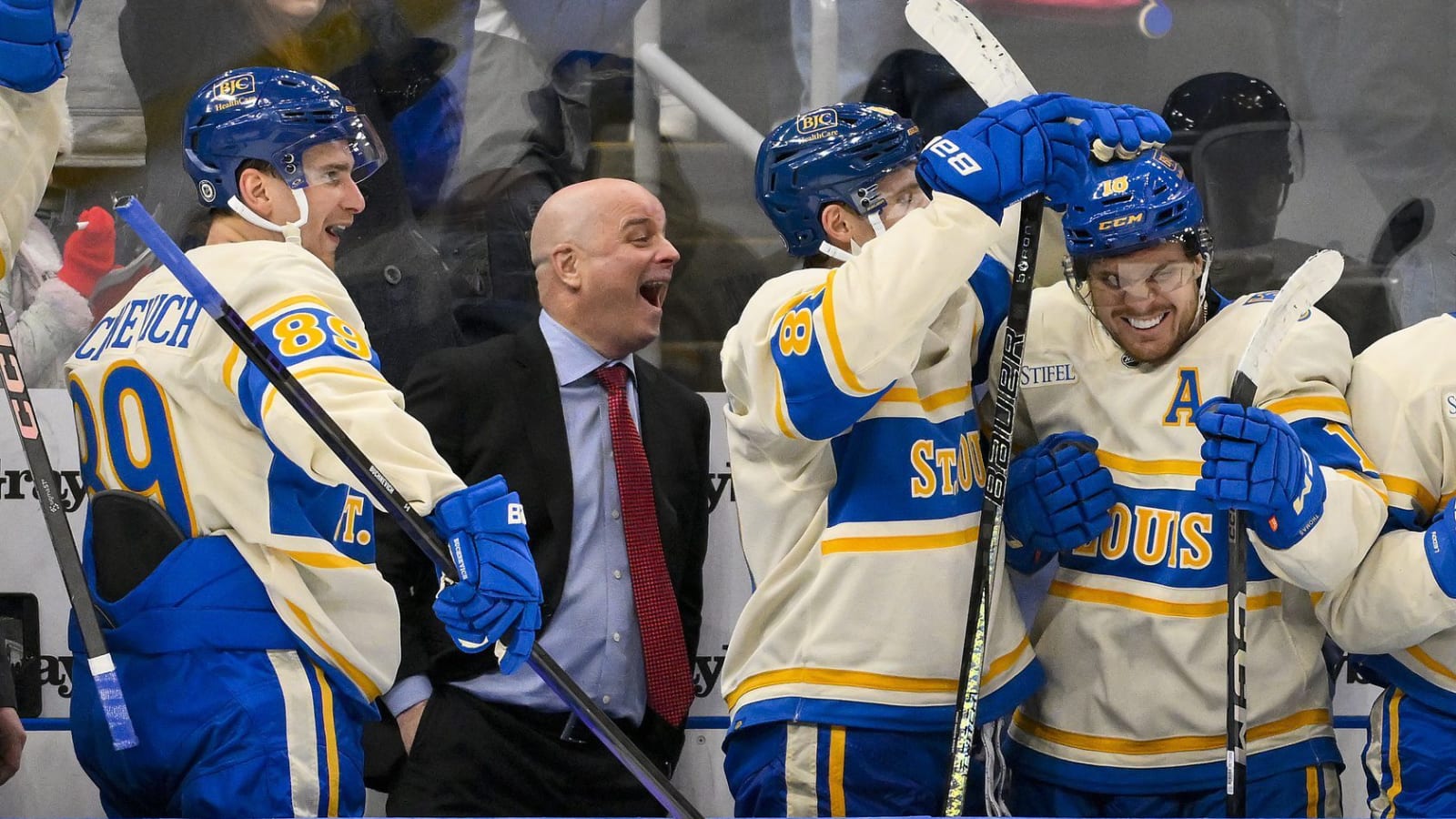 St. Louis Blues set franchise record with 12 consecutive wins
