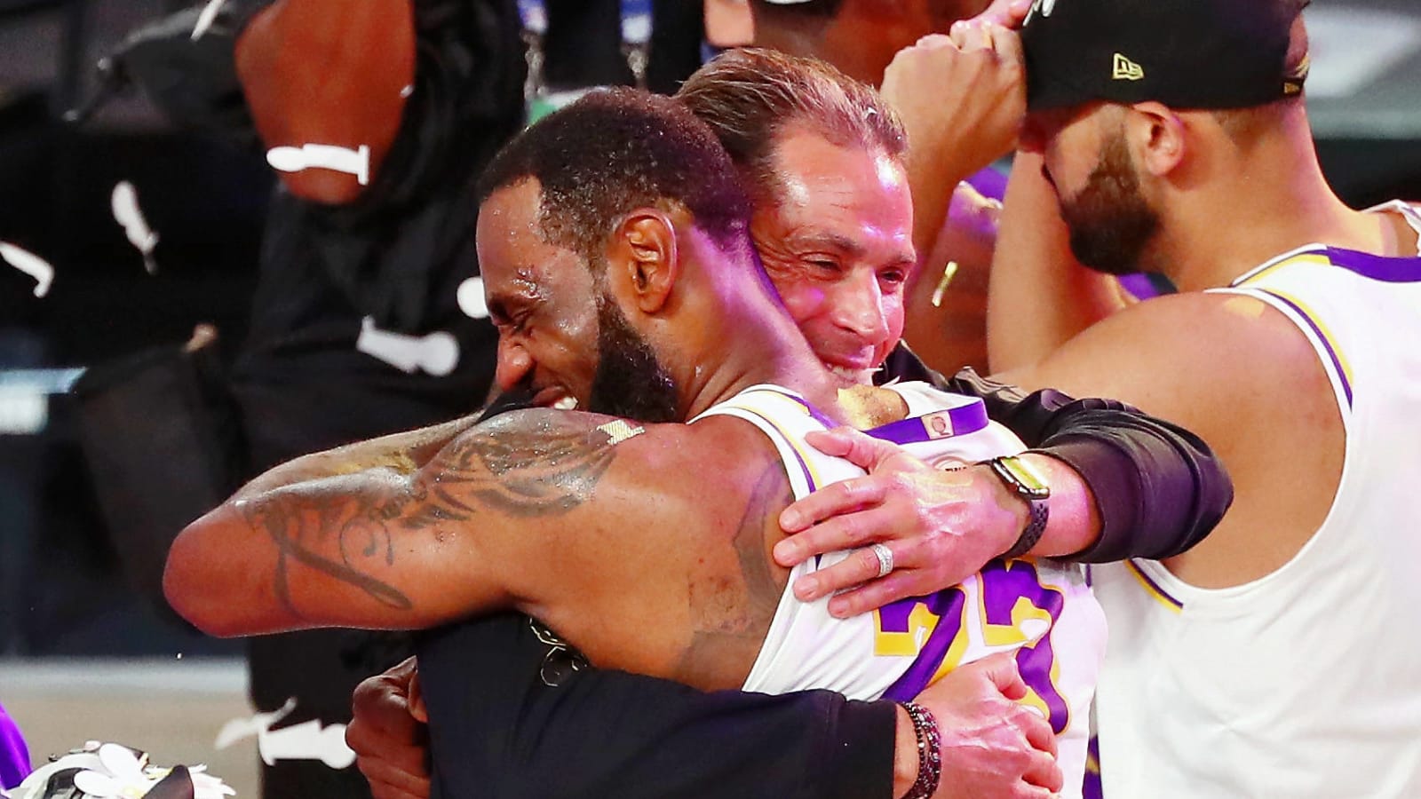 LeBron James has hot take about his bubble championship