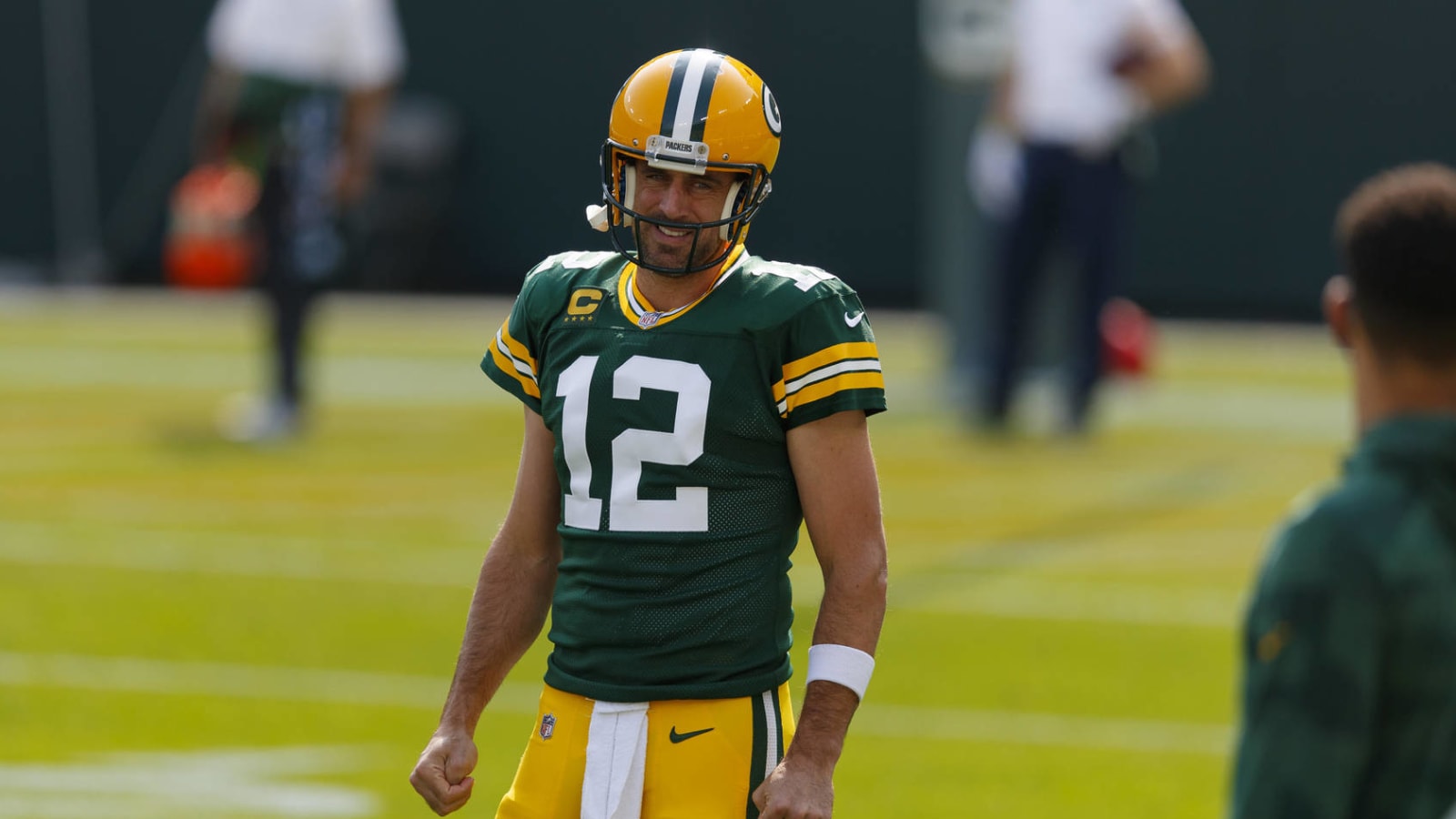 Rodgers unhappy about staying in Green Bay during bye
