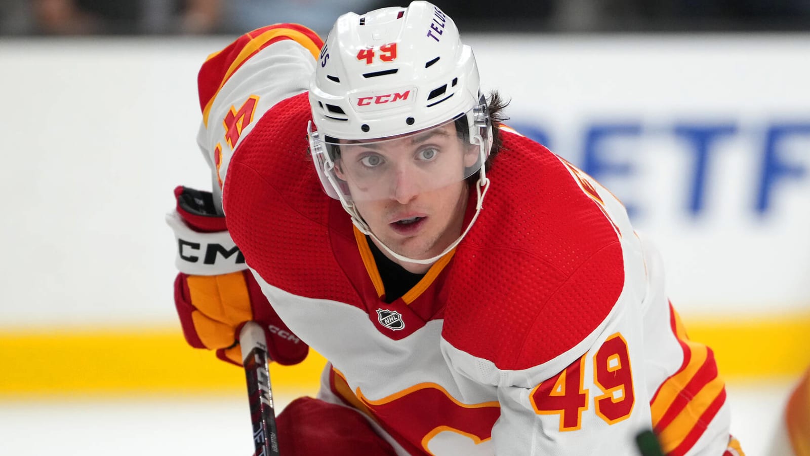 Good news! Calgary Flames winger Jakob Pelletier is (only) out day-to-day with an injury!