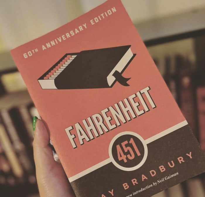 'Fahrenheit 451' by Ray Bradbury