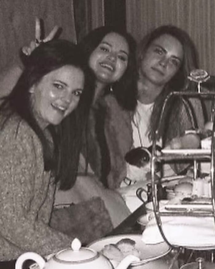 Cara Delevingne and Selena Gomez