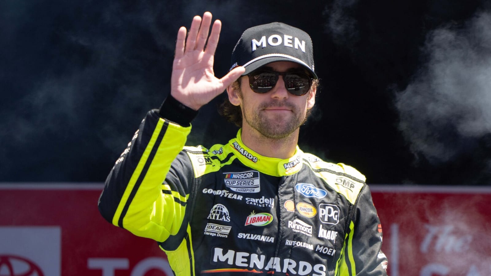 Ryan Blaney wins inaugural Cup Series race at Iowa Speedway