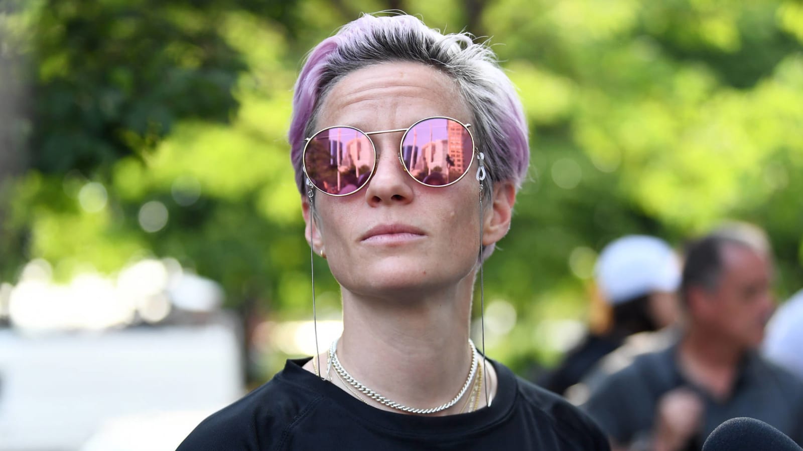 Megan Rapinoe discusses U.S. Soccer's decision to rescind anthem policy