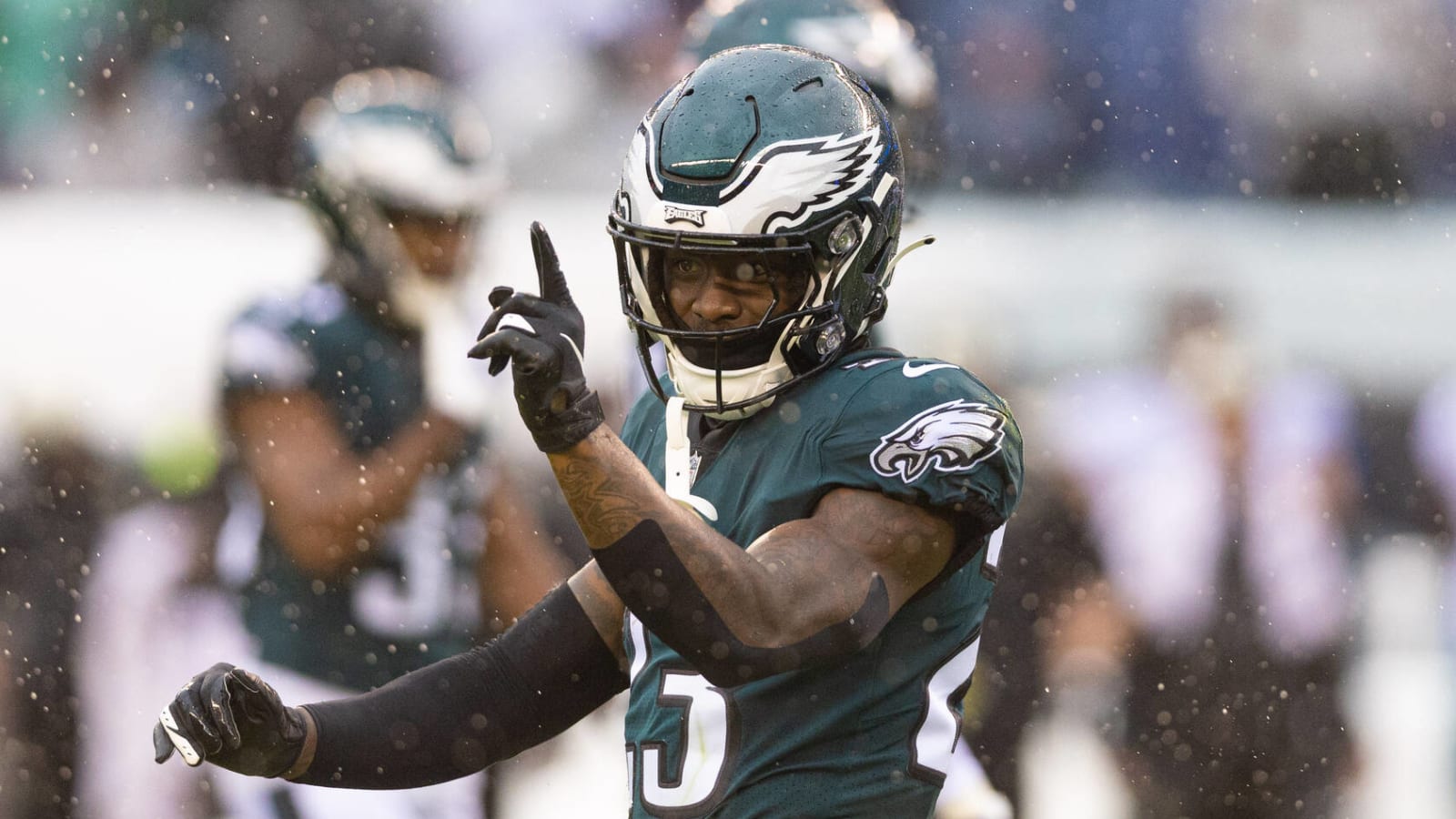 Philadelphia Eagles star safety sidelined indefinitely with a lacerated kidney