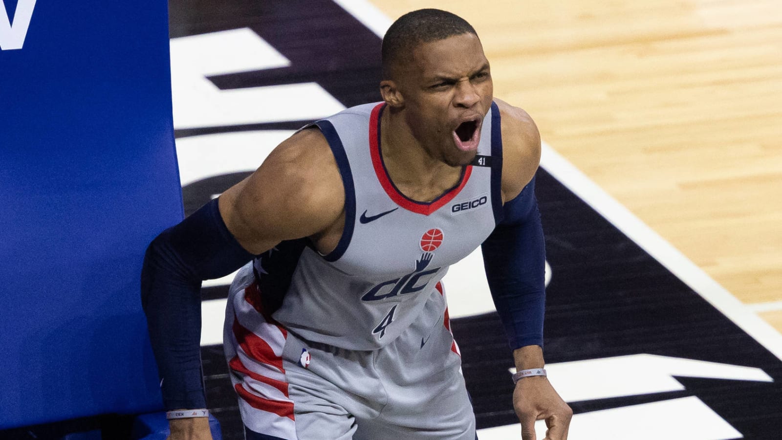 Westbrook furious fan dumped popcorn on him