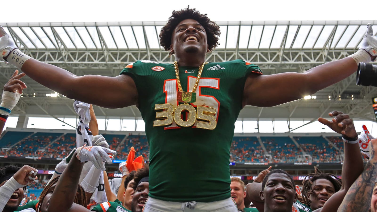 Star Miami DE Gregory Rousseau opts out of 2020 season