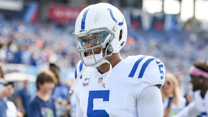 Report reveals Colts' QB plan for Week 7