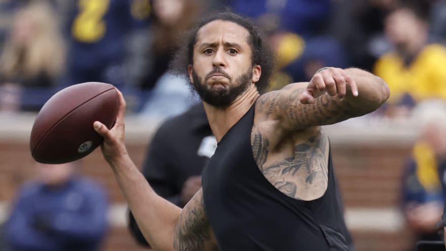 Colin Kaepernick addresses report of Jim Harbaugh's offer to join Chargers