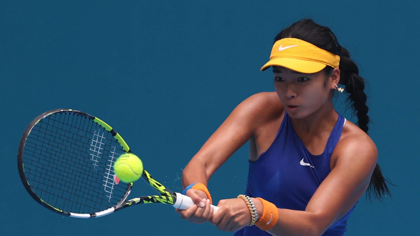 Alex Eala rubs in Filipino pride as she strives to become a role model for the young women struggling to make their place on the tennis court