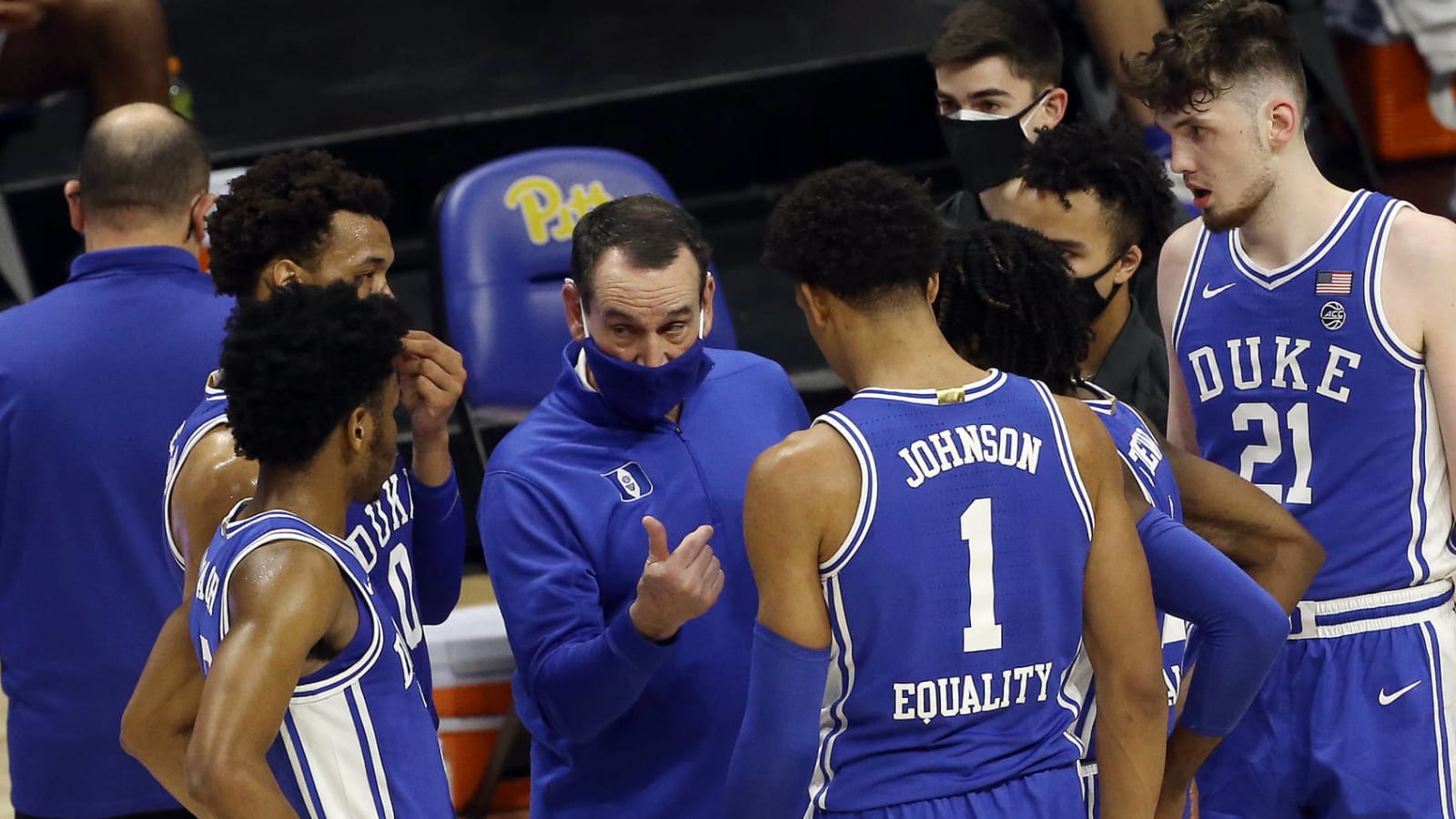 Coach K feels 'a little bit empty' about Duke missing tourney