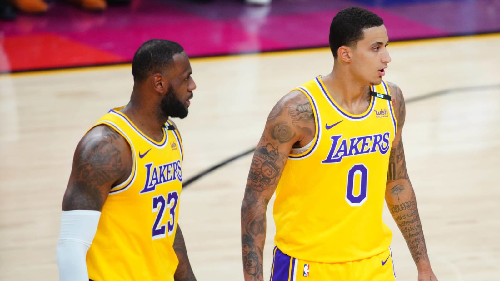 Kuzma denies having any bitterness toward LeBron, Lakers