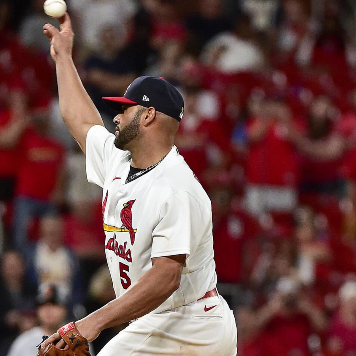 Instant Replay: Cardinals' Albert Pujols Makes First Pitching Appearance