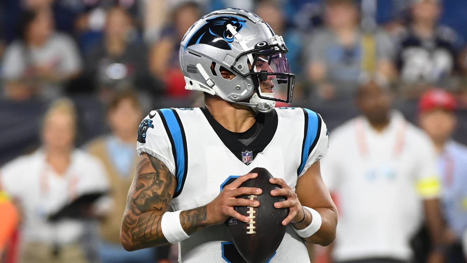 Are the Panthers open to shopping QB Matt Corral?