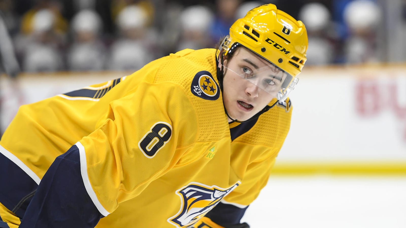 Predators place young forward on IR