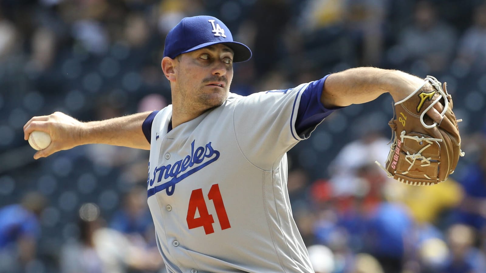 Hot Dodgers pitcher was throwing in Atlantic League last season