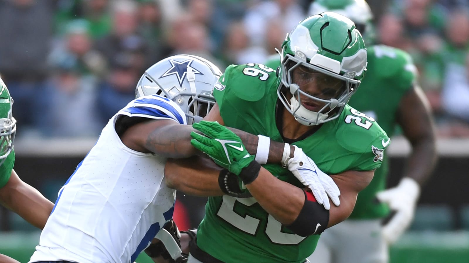 Saquon Barkley answers whether he is chasing Eric Dickerson’s record
