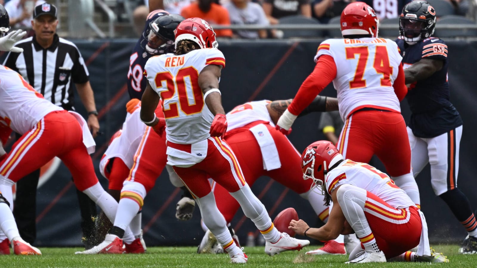 Watch: Chiefs safety Justin Reid nails extra point in preseason game