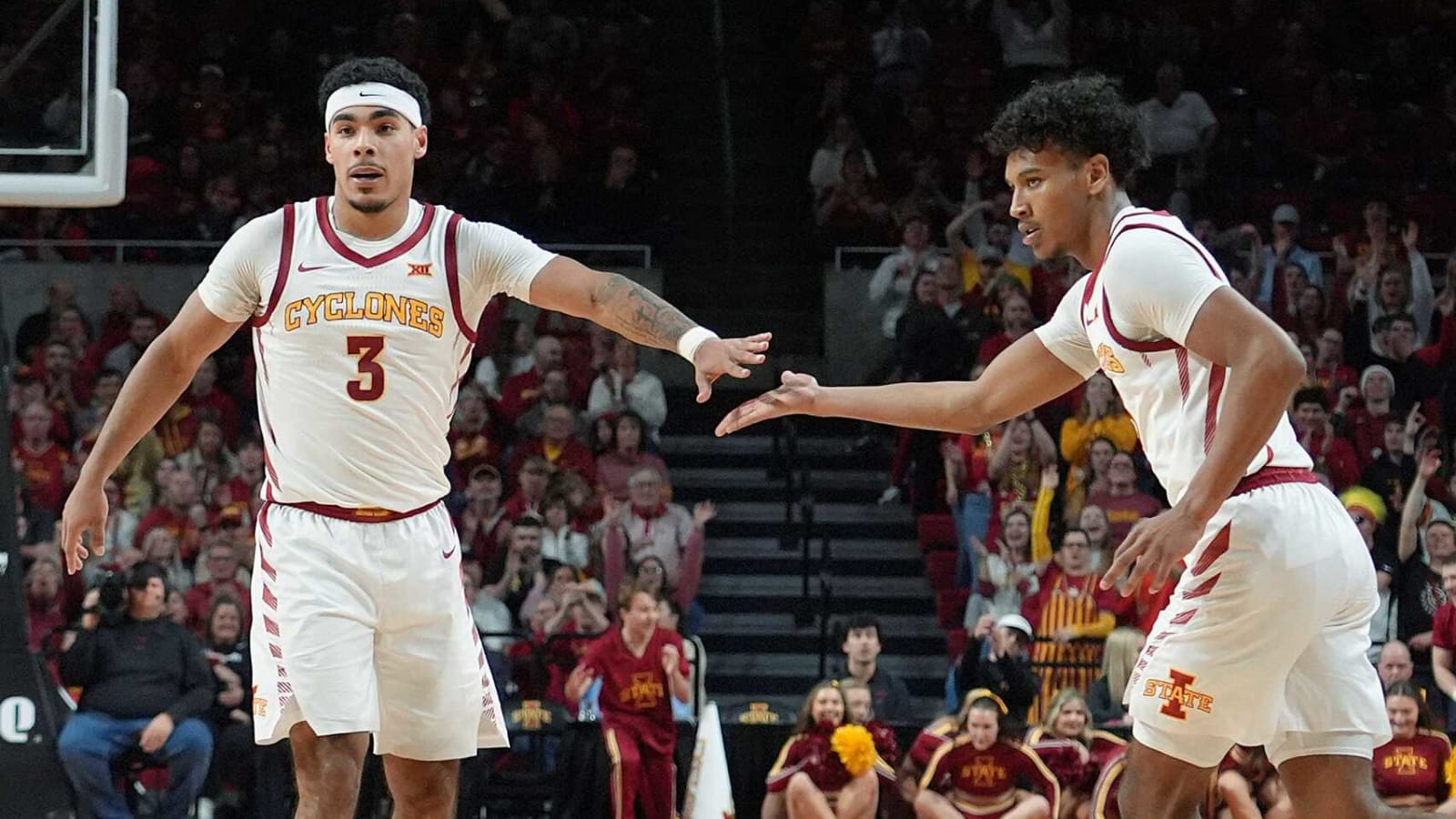 No. 2 Iowa State plays to its strength to beat No. 9 Kansas
