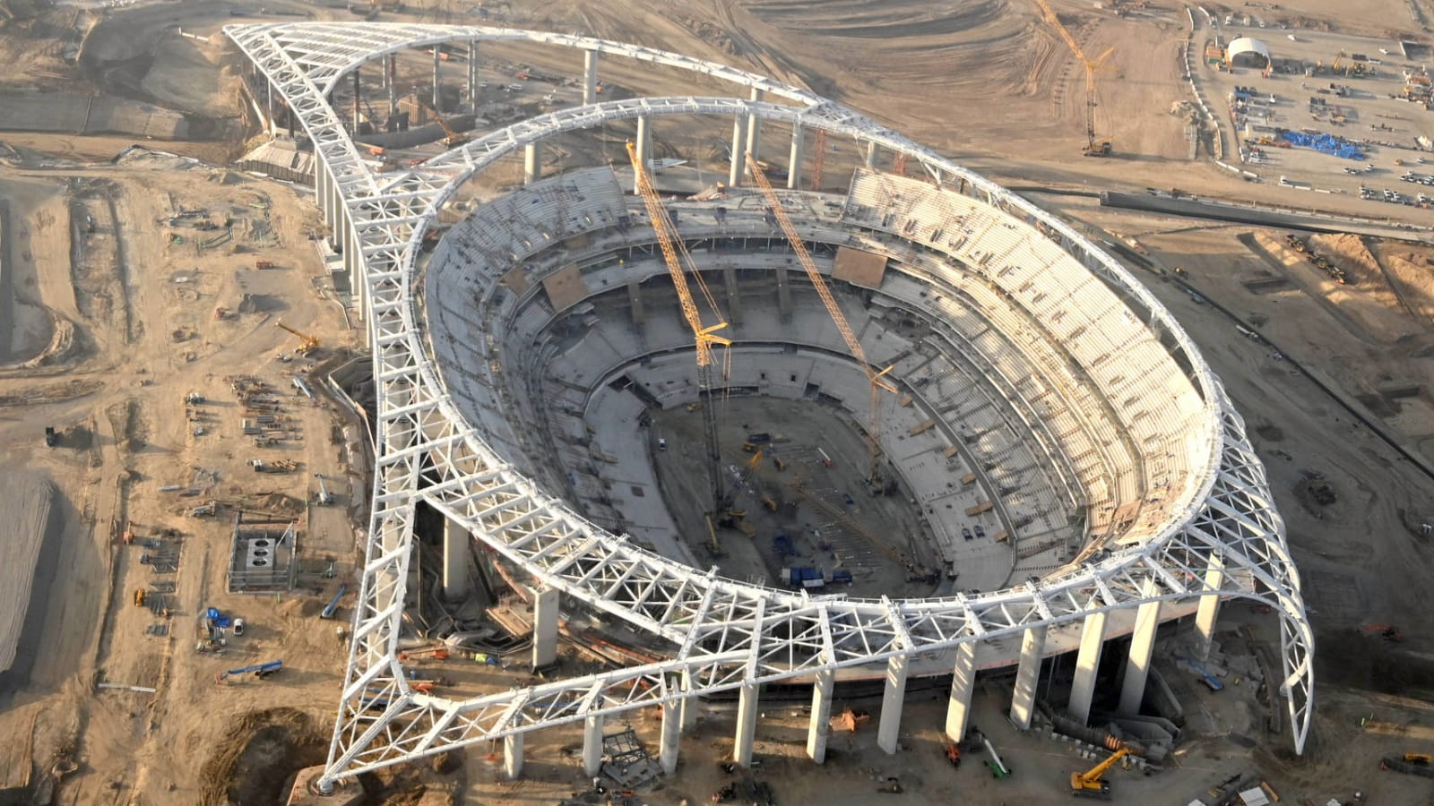 SoFi Stadium, the future home of Chargers and Rams, looks stunning