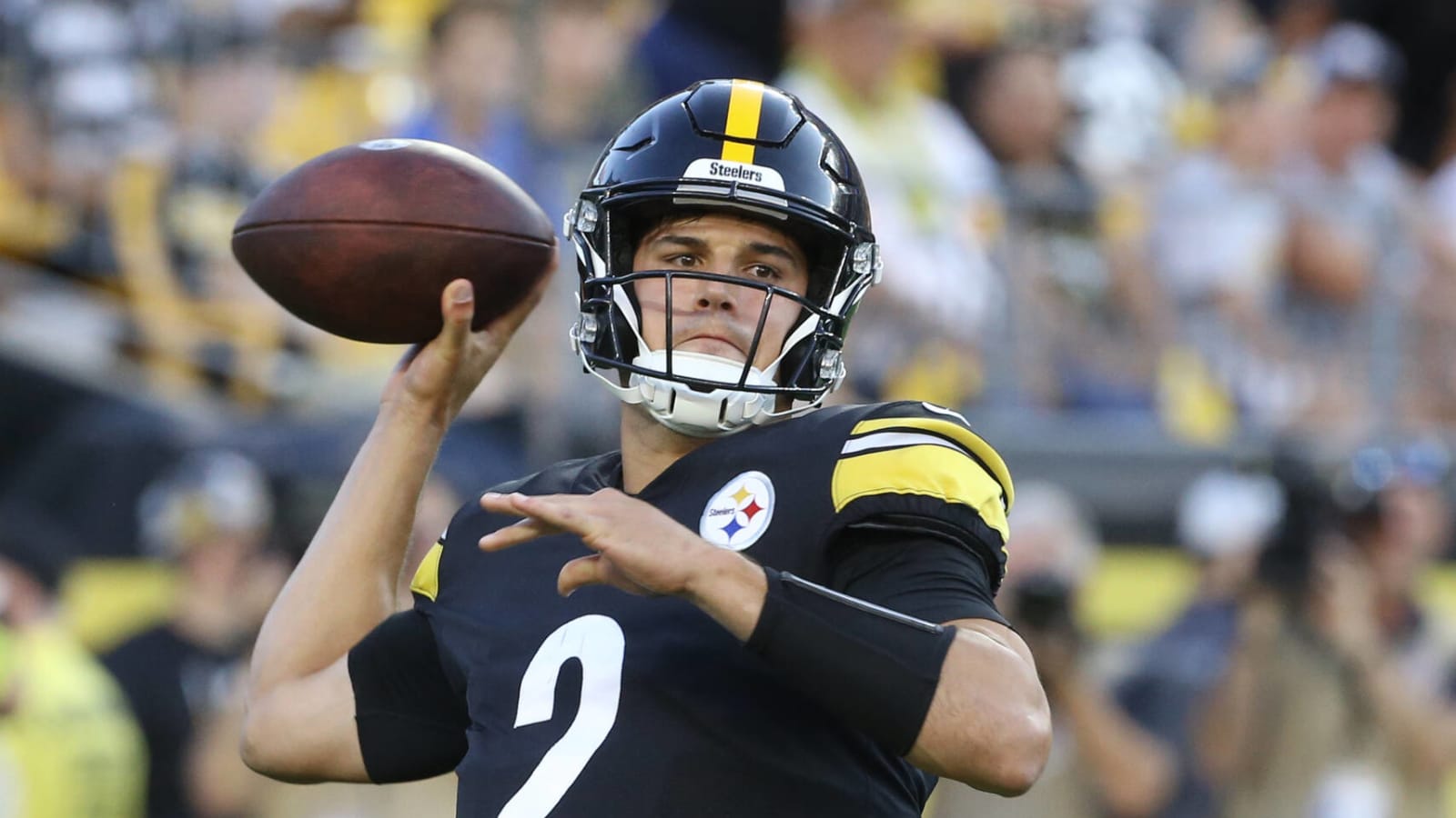 Steelers QB Mason Rudolph 'ready to rock' if Kenny Pickett can't play