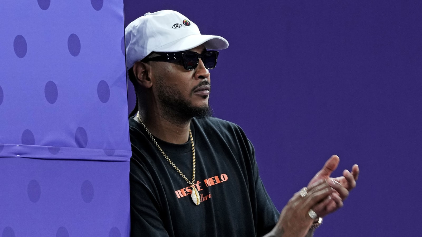 Carmelo Anthony delivers message to Noah Lyles after Olympics