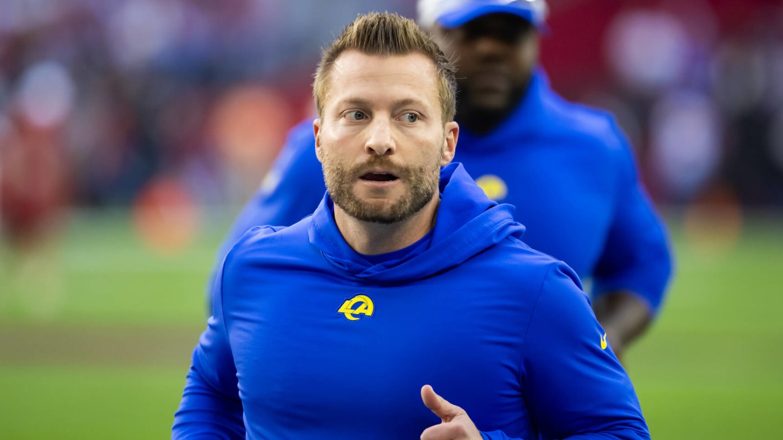 Rams HC Sean McVay hypes Commanders QB Sam Howell