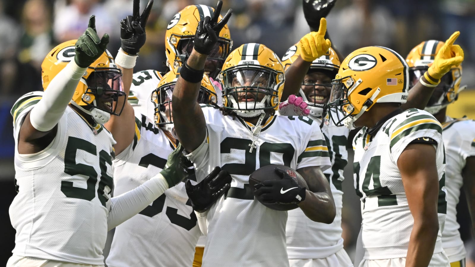 Packers in awe of Xavier McKinney's historic INT streak