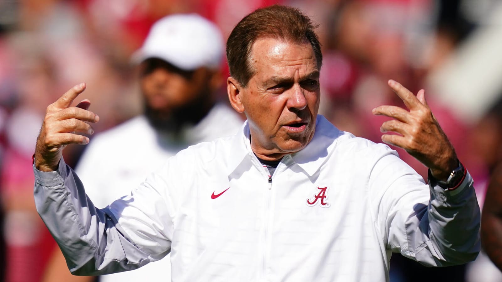 Nick Saban not sweating Alabama's College Football Playoff ranking