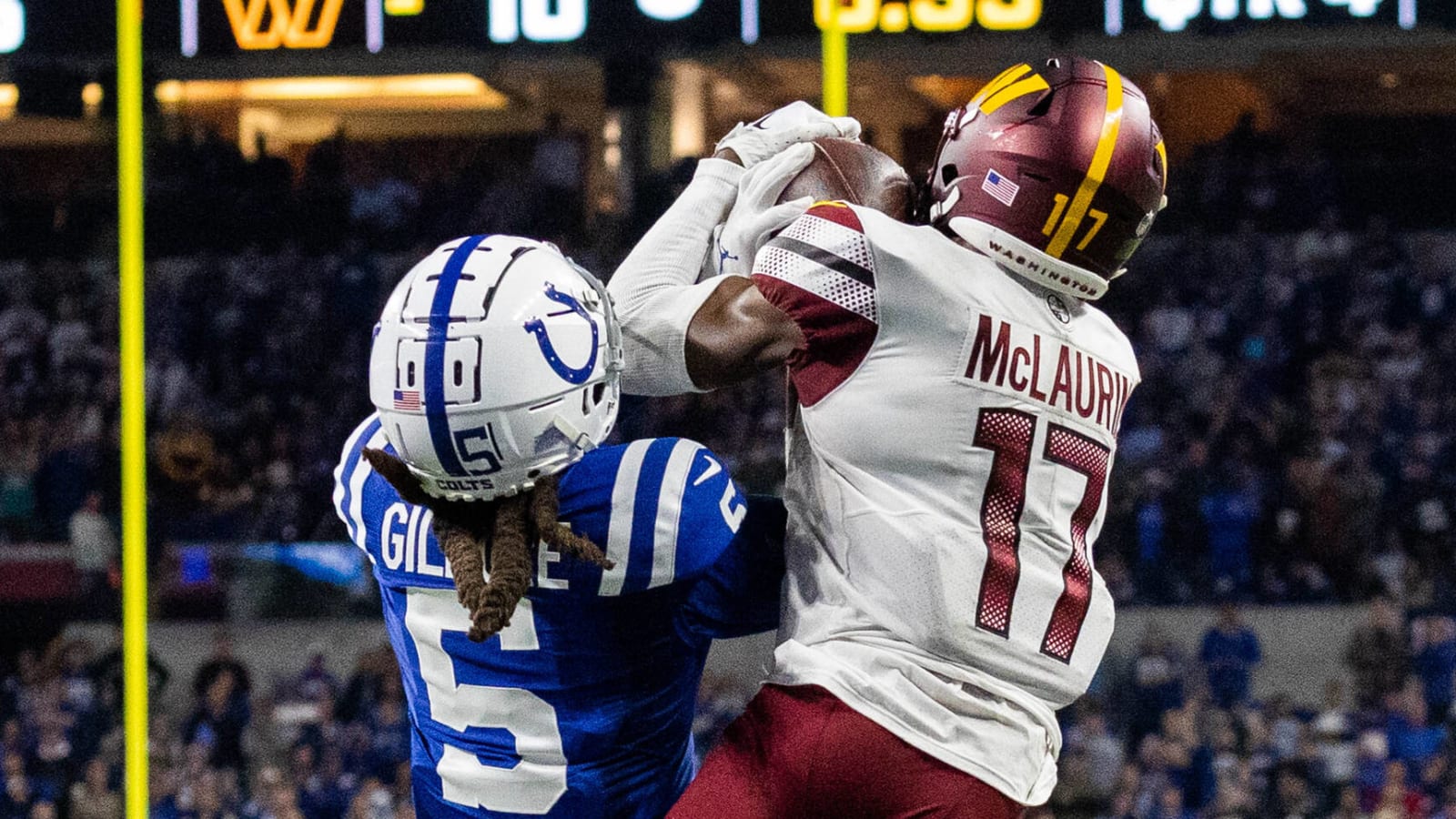 McLaurin 'Mosses' Gilmore to set up game-winning TD