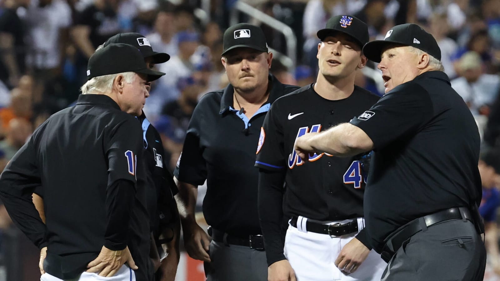 Mets’ Drew Smith ejected after foreign substance check