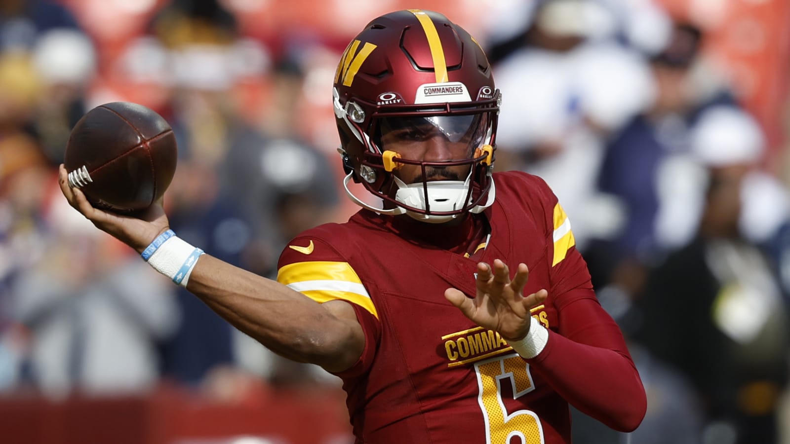 Commanders' Daniels makes history in playoff debut victory