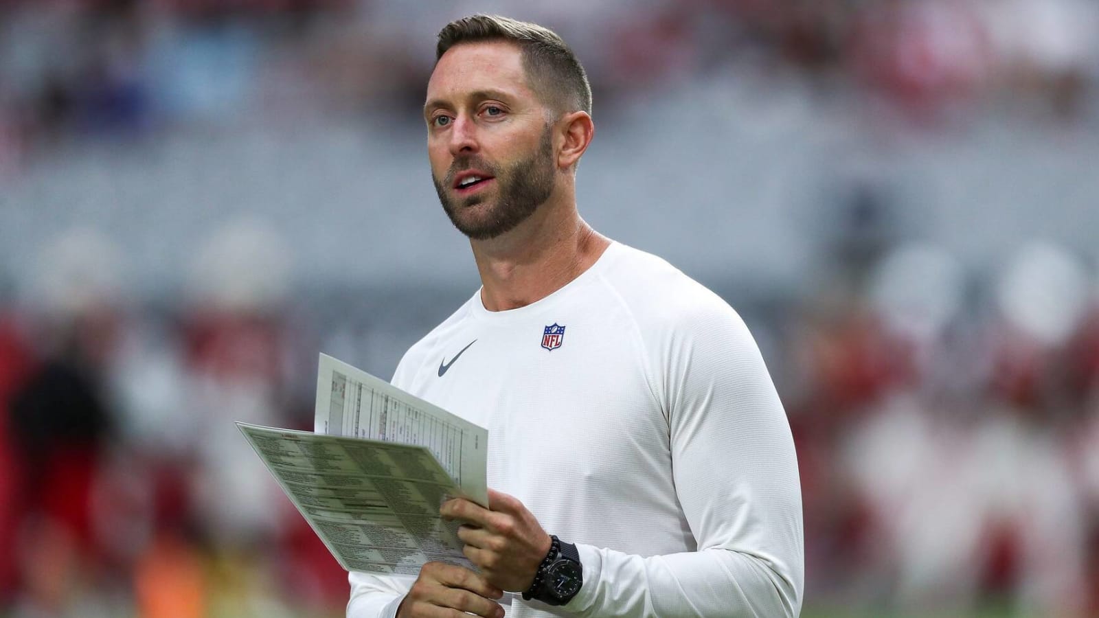 Kliff Kingsbury had great reaction to Zach Ertz’s son’s name