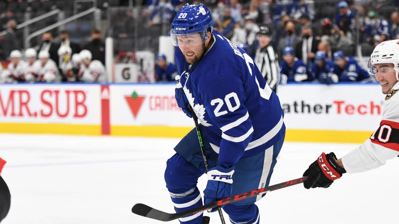Toronto Maple Leafs place Nick Ritchie on waivers