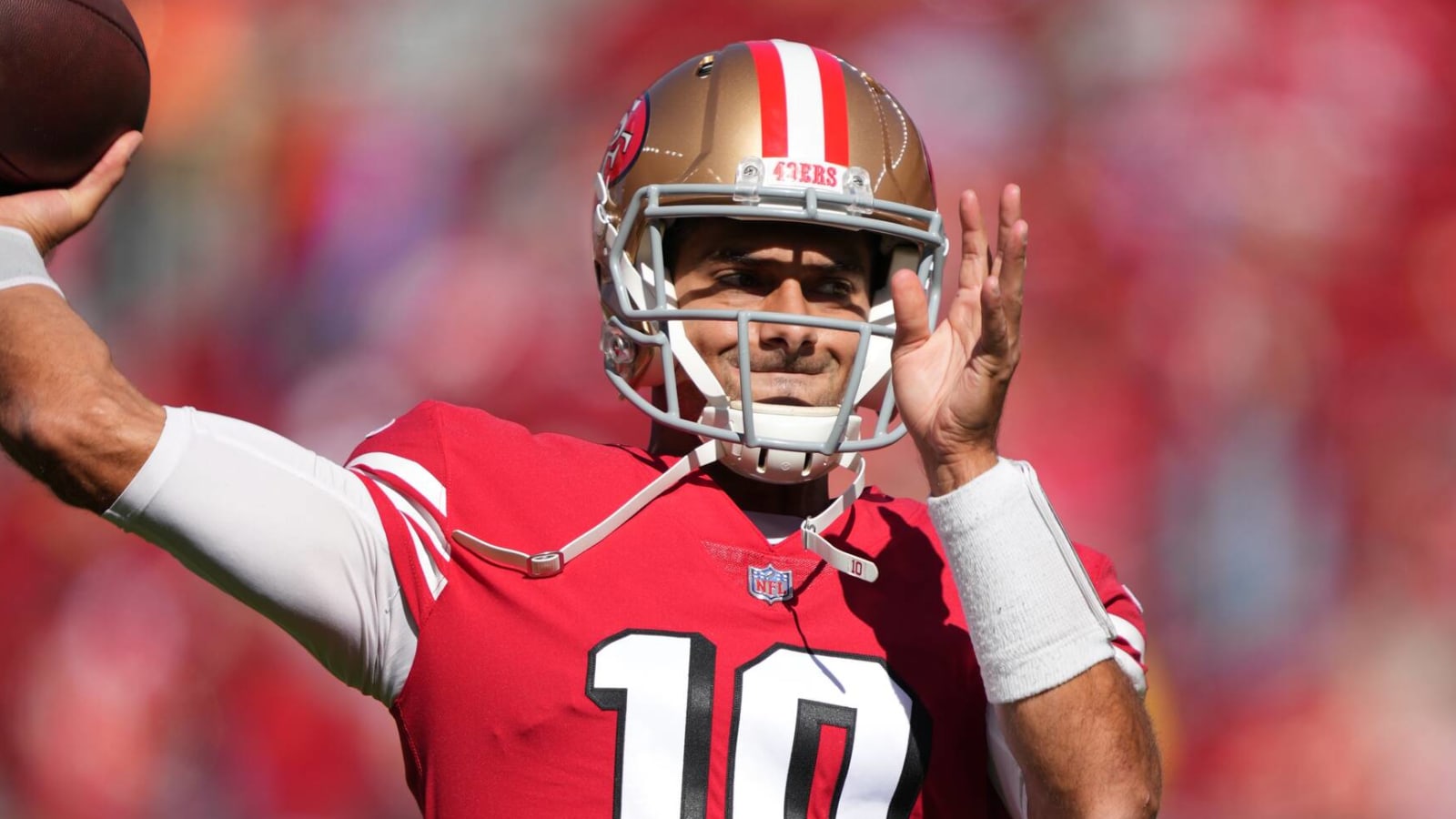 Jimmy Garoppolo has impressive regular-season passer rating streak